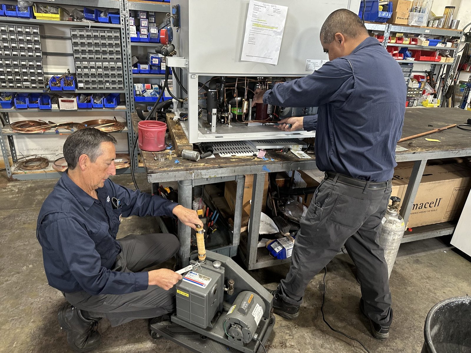 equipment service and repair